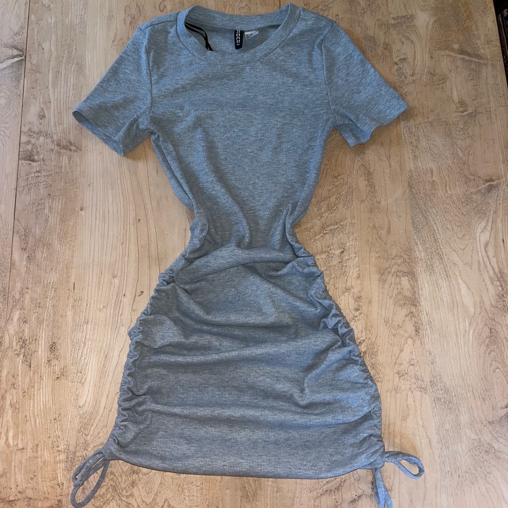 H&M side string dress